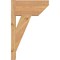 Ekena Millwork Traditional Slat Smooth Outlooker, Western Red Cedar, 7 1/2"W x 14"D x 22"H OUT08X14X22TRA06SWR - alternate 3